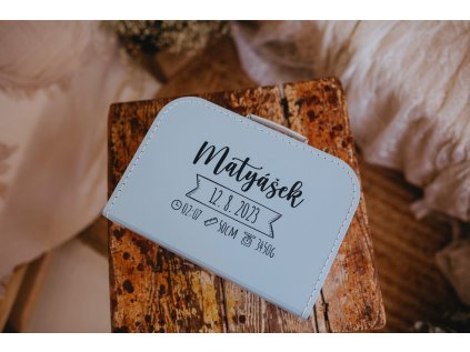 kufrik pre deti s udaji modry