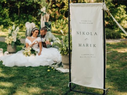 svadobny uvitaci latkovy banner