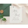 svatebni oznameni eucalyptus no.144