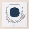 Pecetni vosk Artisaire Navy Blue detail