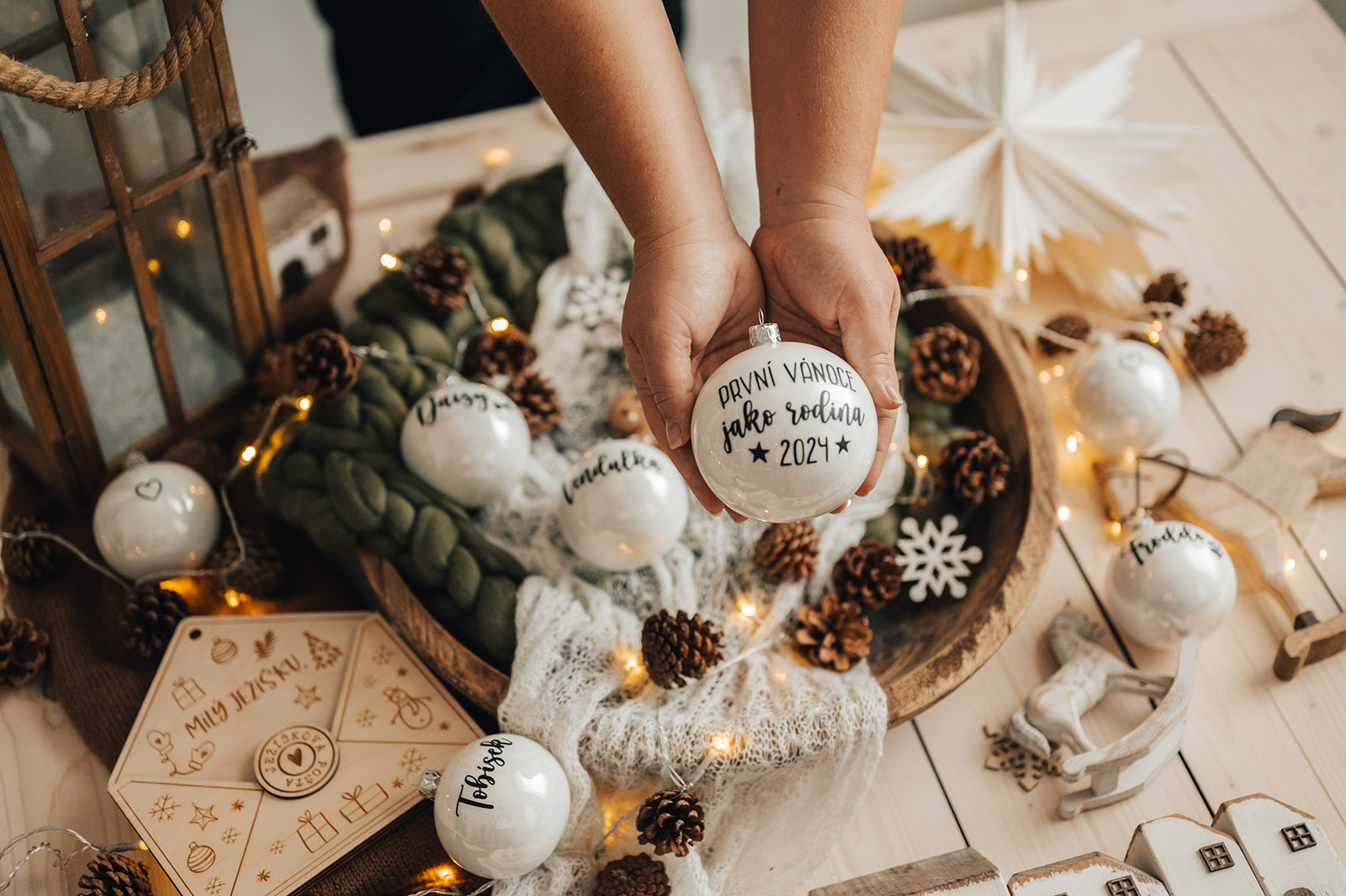 ✨ Vánoční baňky, které mají duši