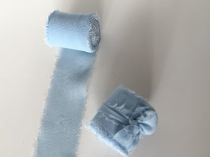 Šifonová stuha - Baby Blue