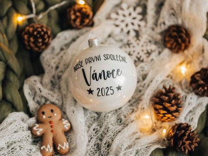 vanocni banka nase prvni spolecne vanoce