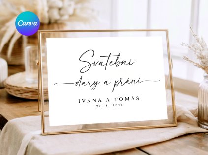 svatebni dary canva