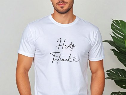 Nažehlovací nápis - Hrdý Tatínek