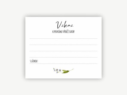 vzkaz k vyroci pomnenka