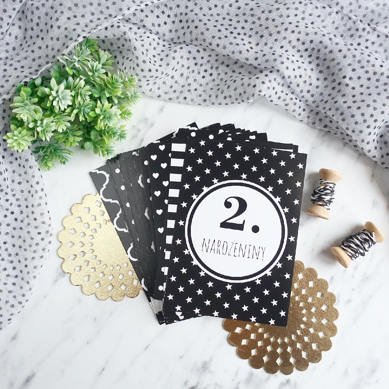 Zuzadesign Milníkové kartičky ČERNÁ (UNISEX) Druh: POKRAČOVACÍ