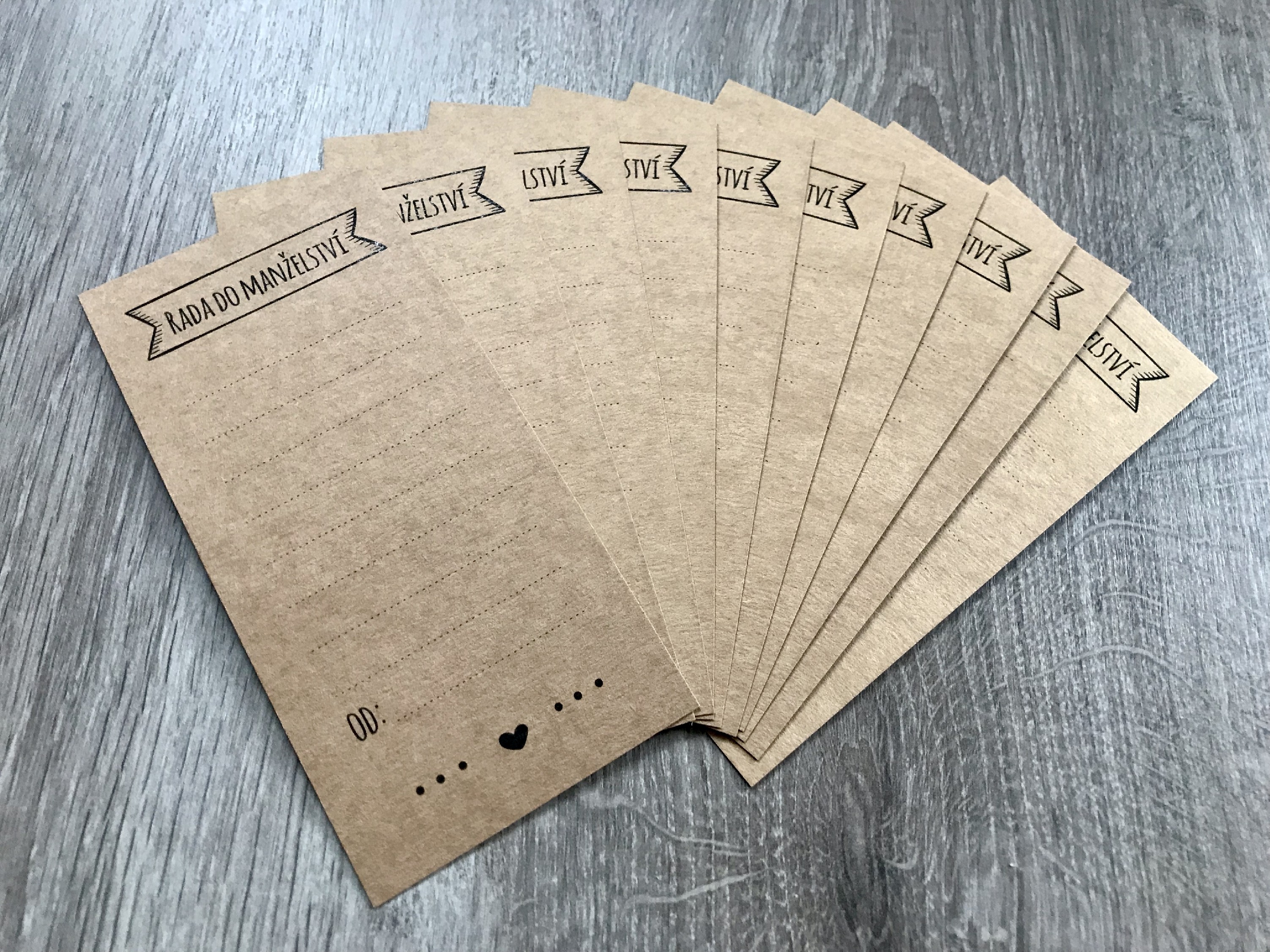 Zuzadesign Rada do manželství Varianta: Design na míru