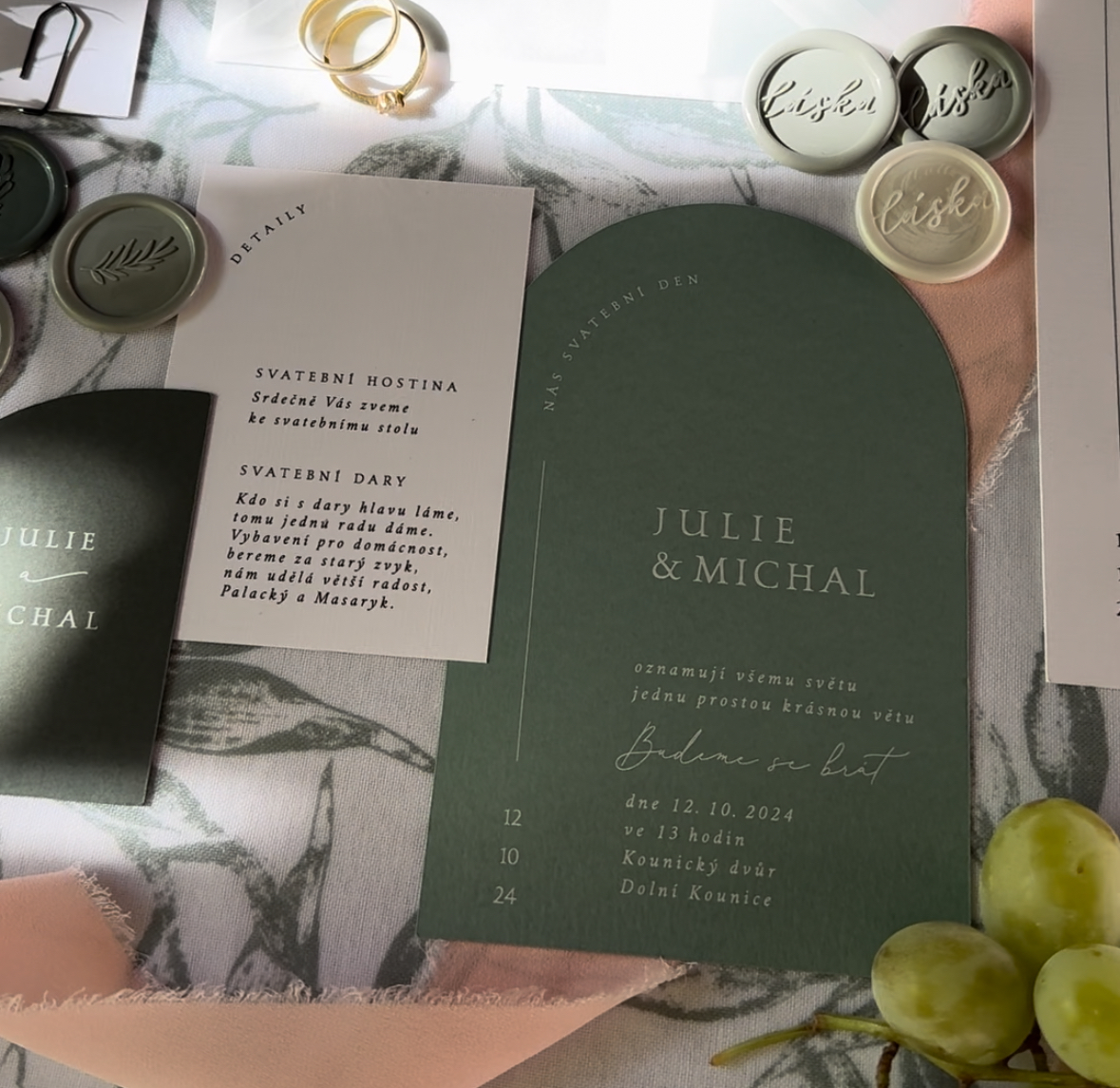 Zuzadesign Svatební oznámení no.115 Varianty produktu: Expresní příplatek (zpracování do 7 pracovních dnů)