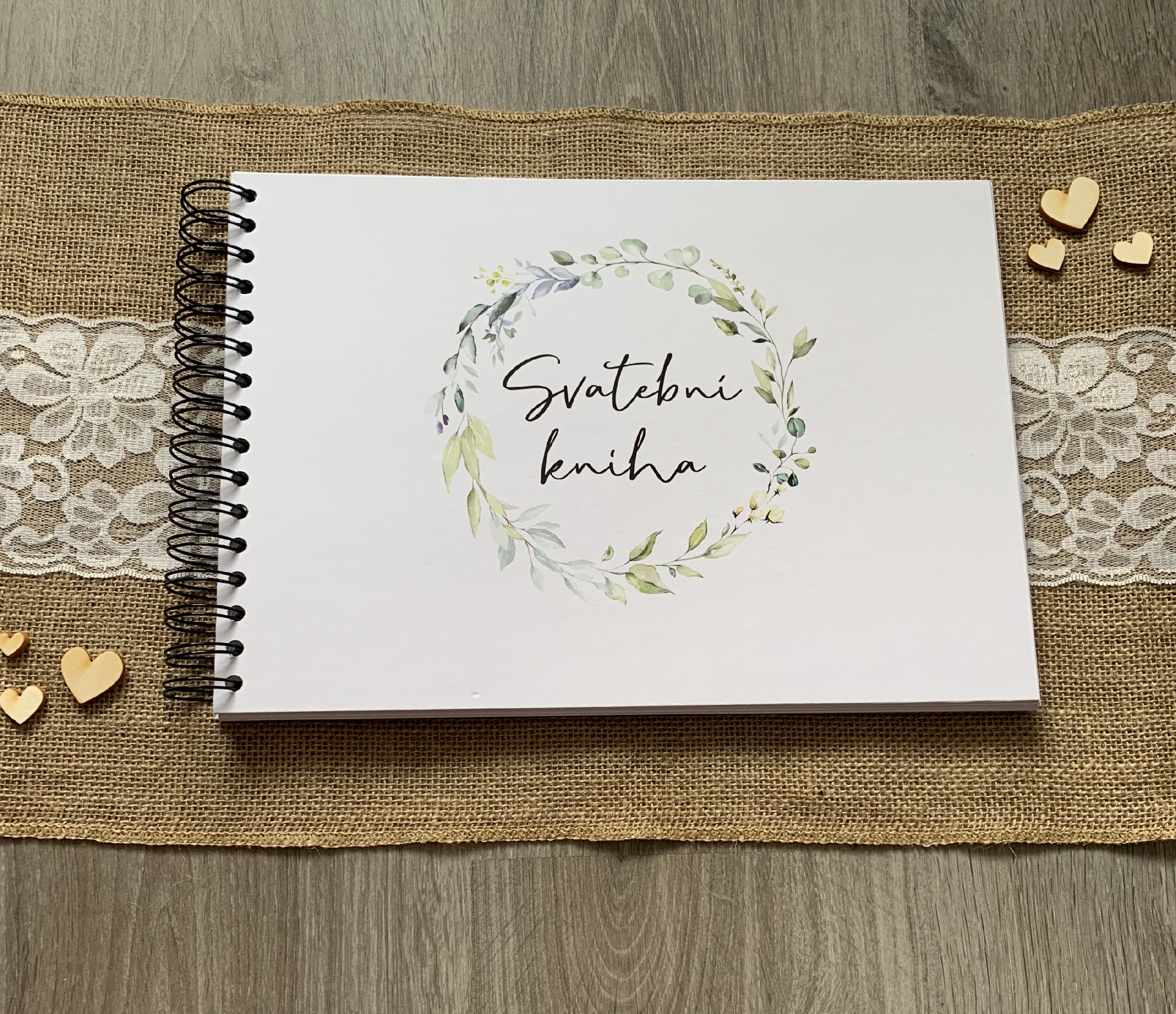 Zuzadesign Svatební kniha Hostů - no.106