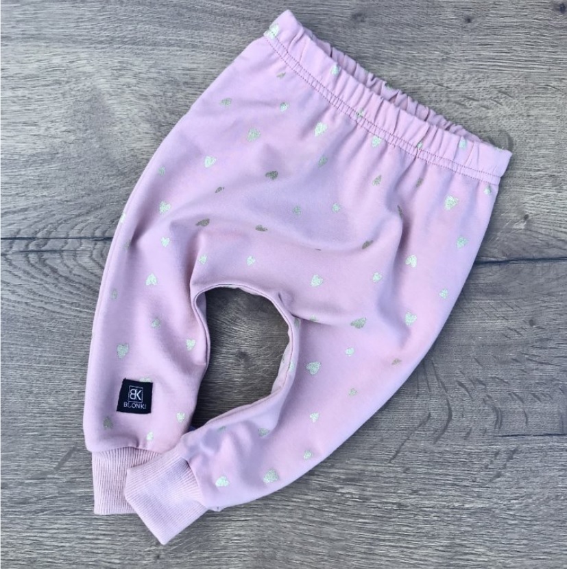 Blonki Tepláky Zlatá srdce Velikost: 98/104 (3-4 roky)