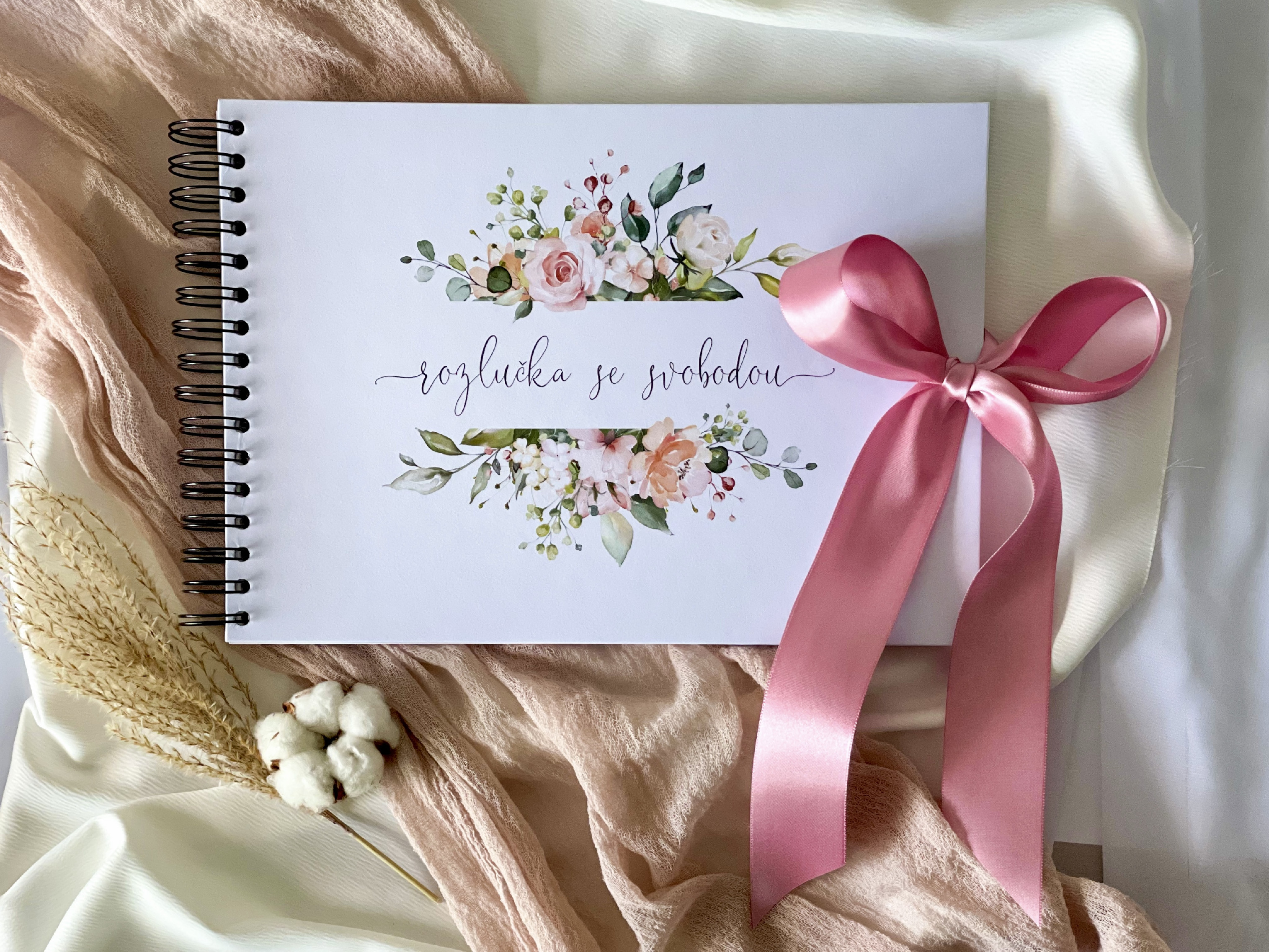 Zuzadesign Kniha na rozlučku se svobodou no.99