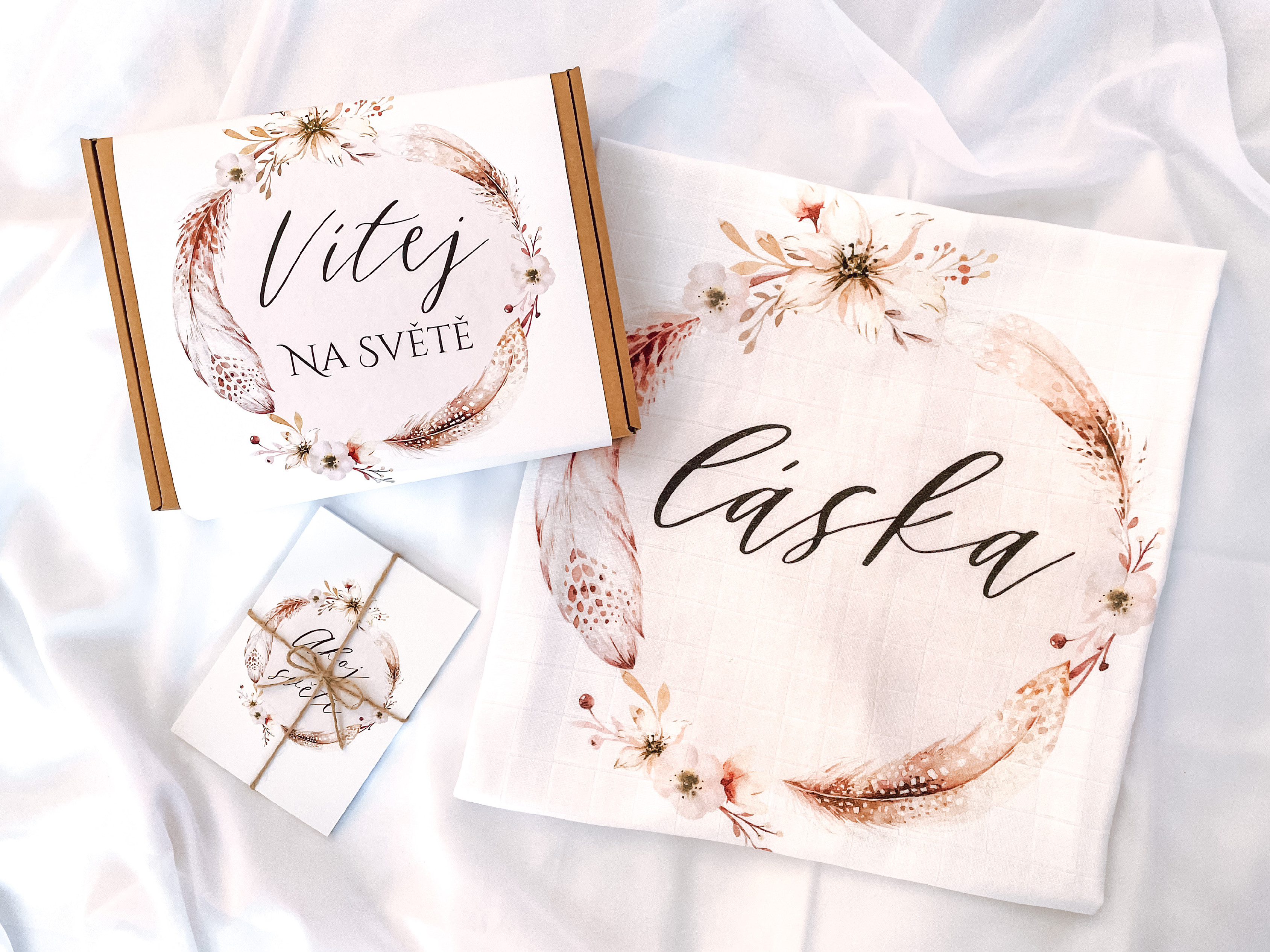 Zuzadesign Dárková sada BOHO UNI Položka: Dárkové balení