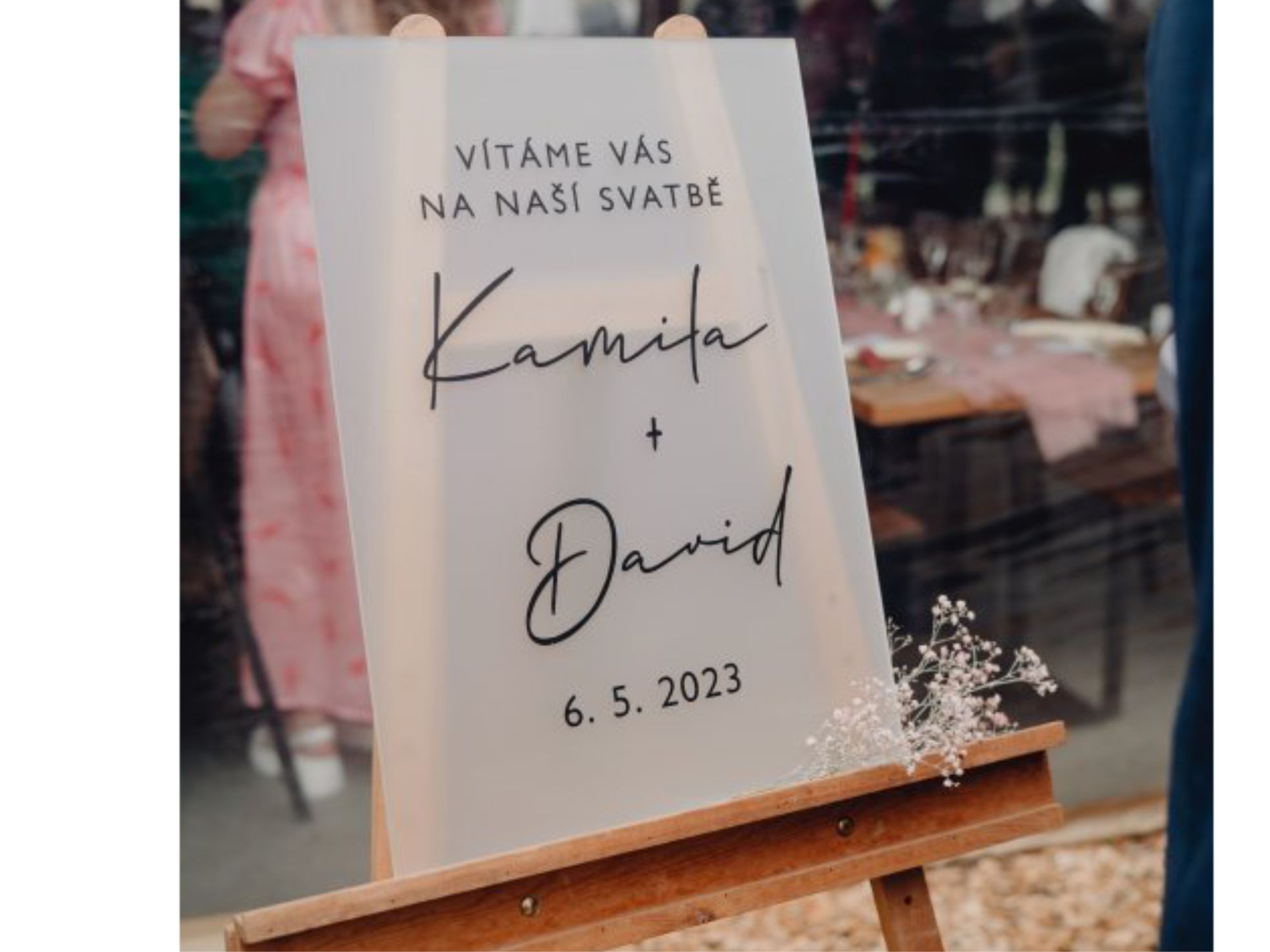 Samolepící nápis na plexi nebo zrcadlo Rozměry: A2(420x594mm)