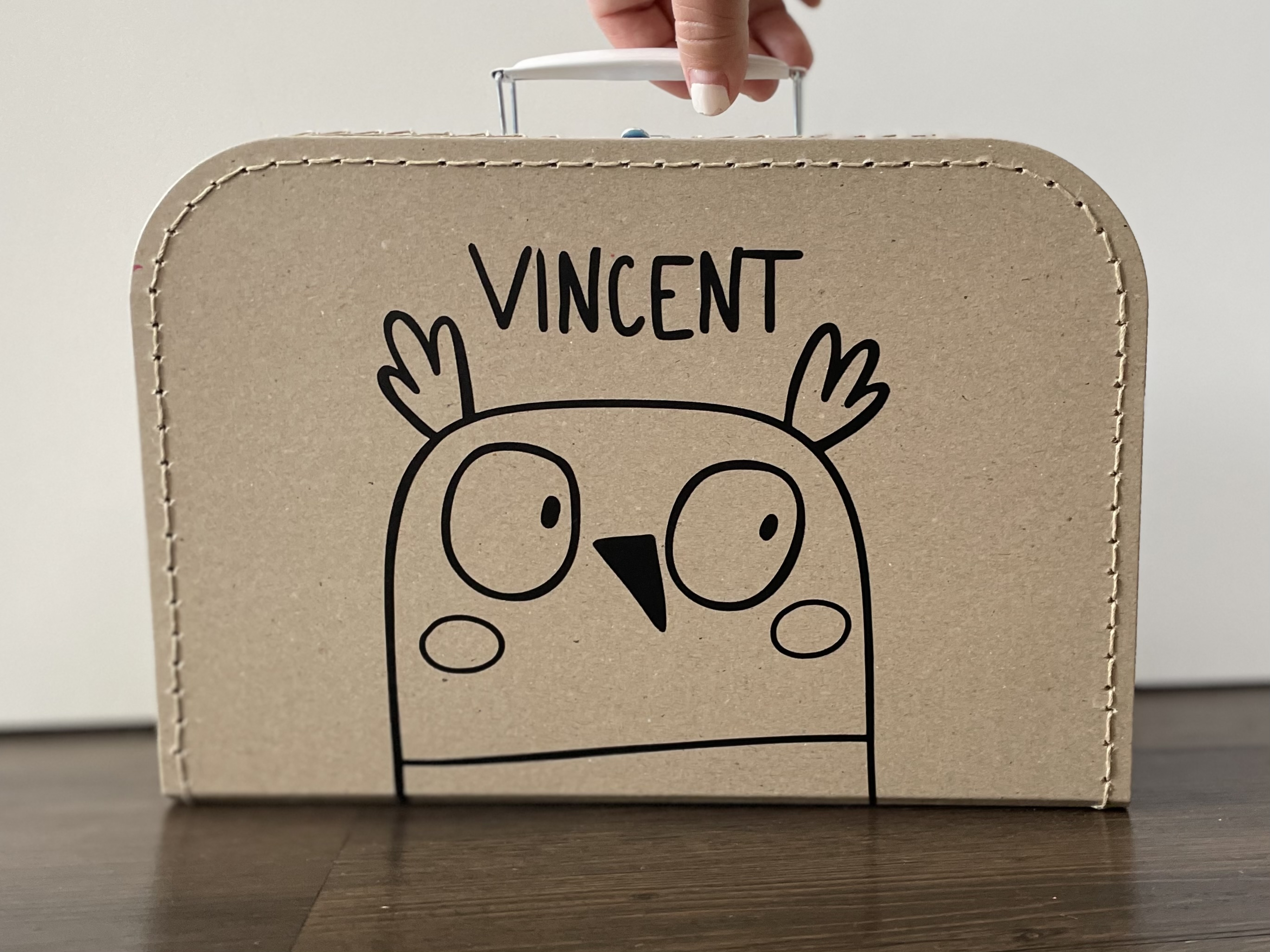 Zuzadesign Kufřík se jménem na míru - VZOR 14