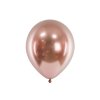 glossy balonky 27cm rose gold sada 50 ks