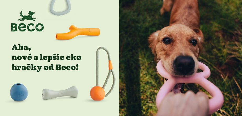 Ekologické hračky pre psa Beco