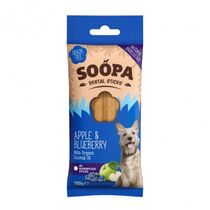 soopa dental sticks zuzalo blueberry