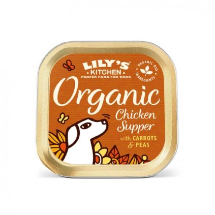 Lily's Kitchen Dog Organic Chicken Supper 150g