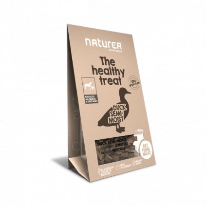 Naturea Healthy Bites Duck pamlsky pre psov 100 g