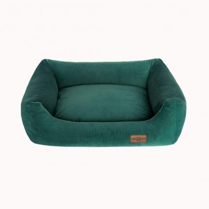 Recobed pelech pre psy Velvet Sofa - zelený