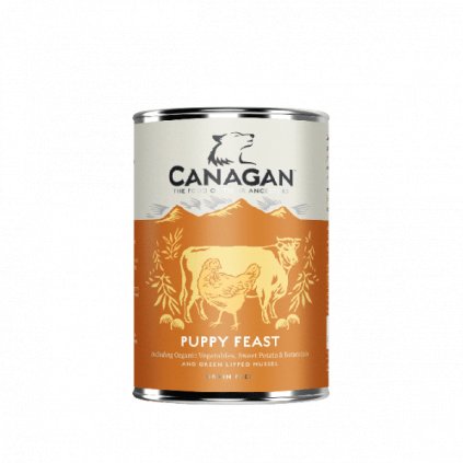 Canagan Puppy Feast konzerva pre šteniatka 400 g
