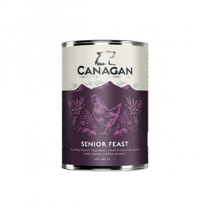 Canagan Senior Feast konzerva pre starších psov 400g