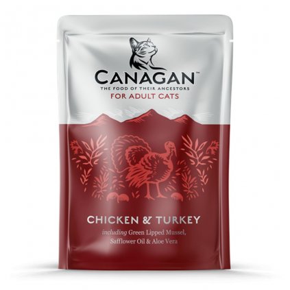 canagan cat pouch chicken turkey