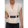 CREAM VEST