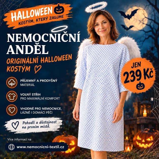 Levný a originální kostým na Halloween
