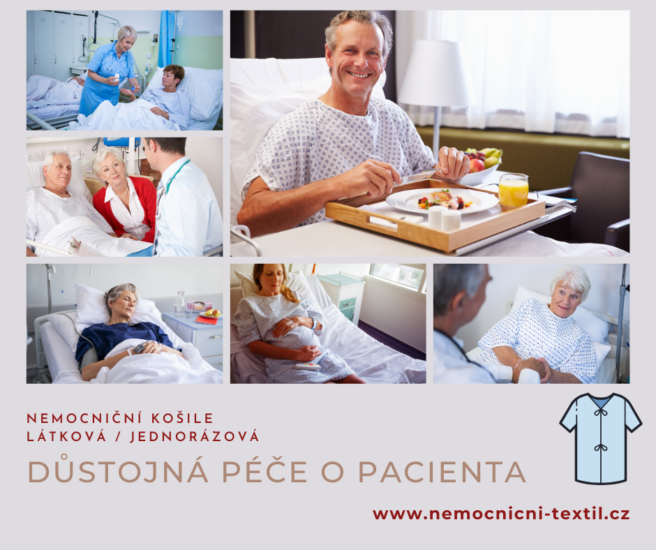 5 rychlých důvodů, proč používat nemocniční košile v rámci pacientské péče