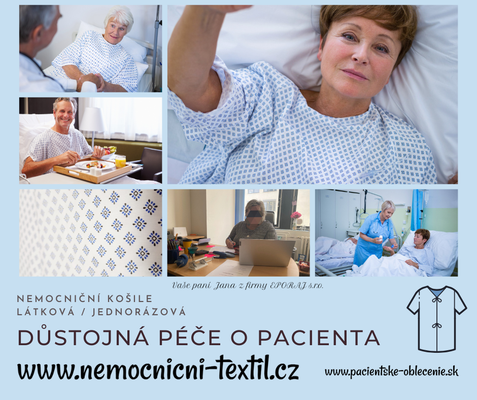 Domácí péče a nemocniční košile: Proč jsou důležité?