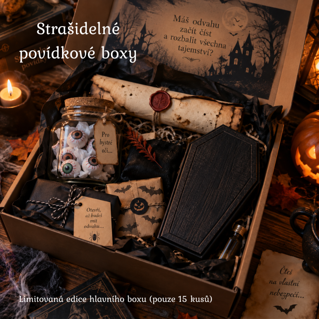 Strašidelný povídkový box