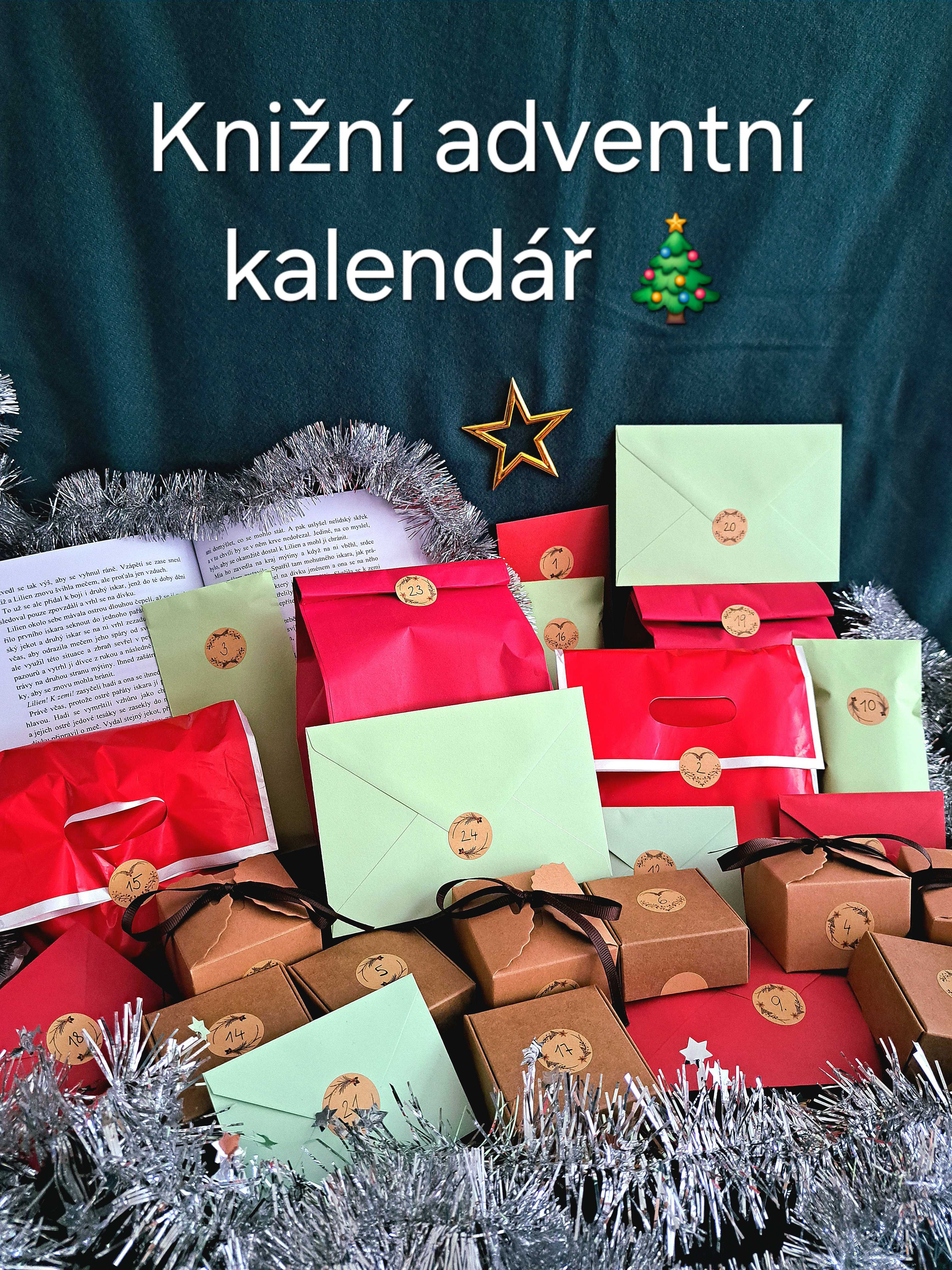 Knižní adventní kalendář