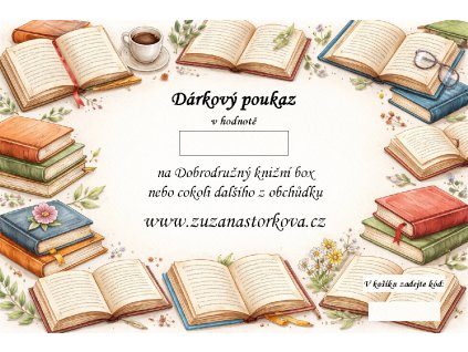 Dárkový poukaz na knižní boxy