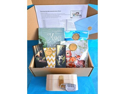 Dobrodružný knižní box - Myši patří do nebe (Iva Procházková)