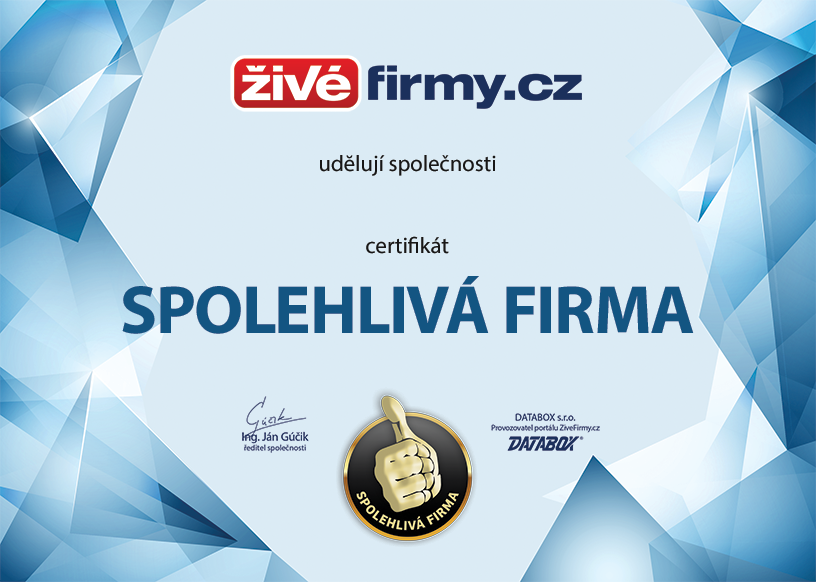 certifikat-spolehliva-firma