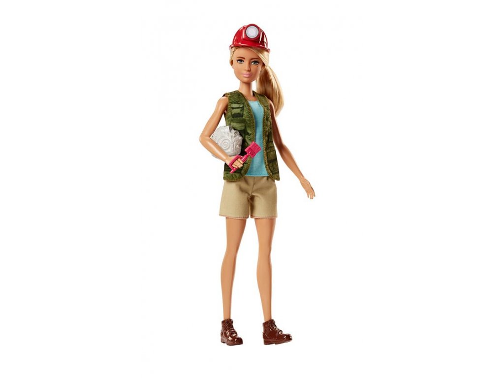 Mattel Barbie povolania - Paleontologička