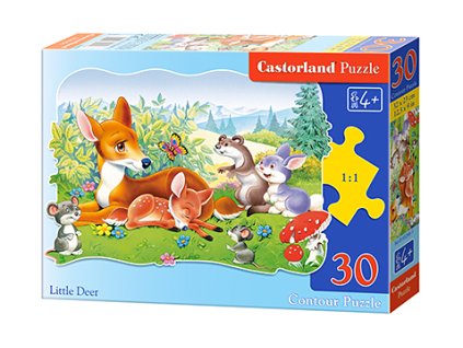 Castorland detské puzzle Jelenček 30 dielikov