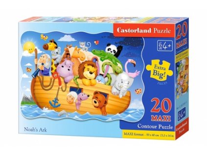 Castorland detské Maxi puzzle Noemova archa 20 dielikov
