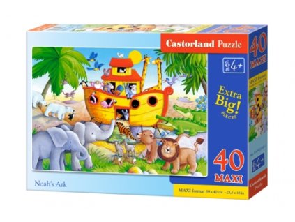 Castorland detské Maxi puzzle Noemova archa 40 dielikov