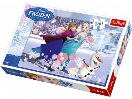 Trefl detské puzzle Ľadové kráľovstvo 160 dielikov