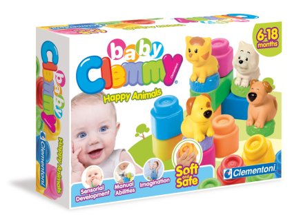 Clementoni Clemmy baby Veselé zvieratká