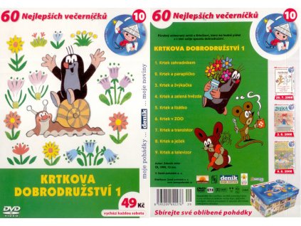 DVD - Krtkova dobrodružství 1