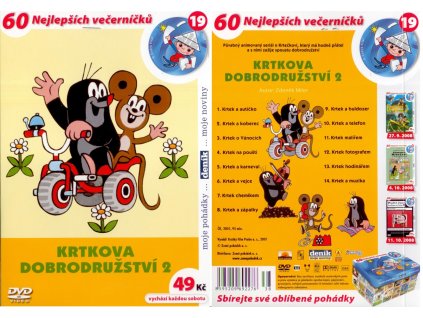 DVD - Krtkova dobrodružství 2
