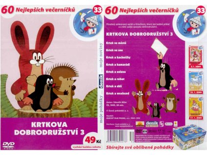 DVD - Krtkova dobrodružství 3