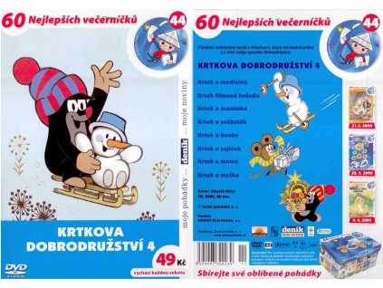 DVD - Krtkova dobrodružství 4