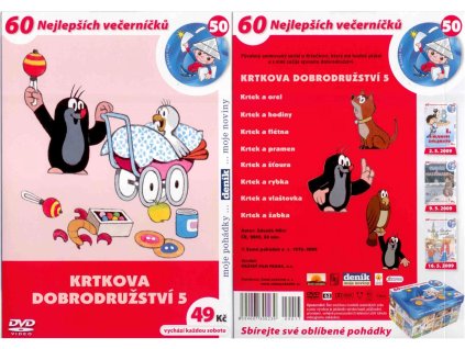 DVD - Krtkova dobrodružství 5