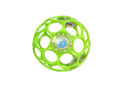 Oball lopta 10 cm - zelená