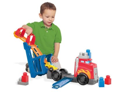 Mega Bloks Auto S Výsuvnou Dráhou